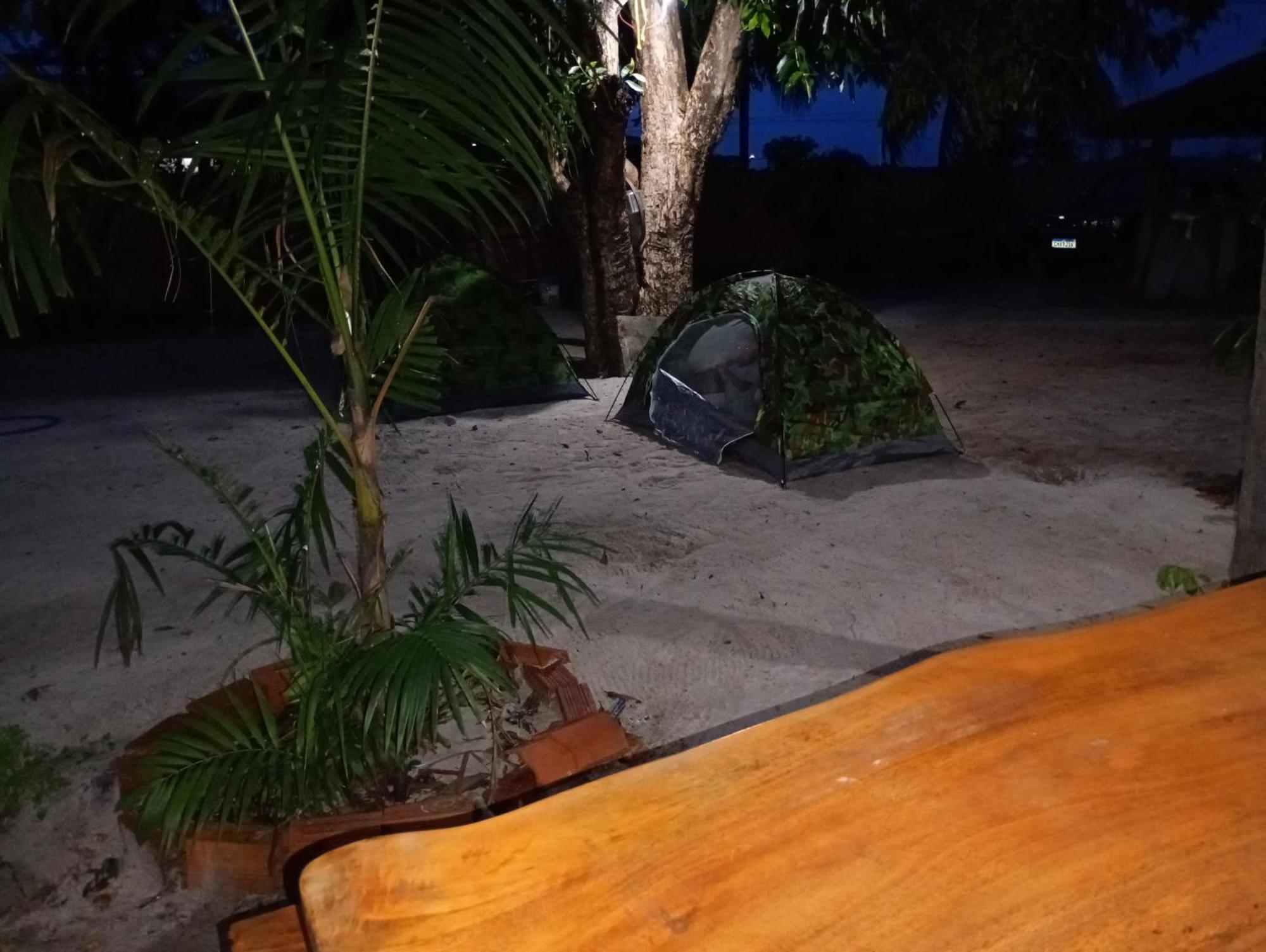 Hostel E Camping Na Rua Das Flores Santo Amaro do Maranhao ภายนอก รูปภาพ