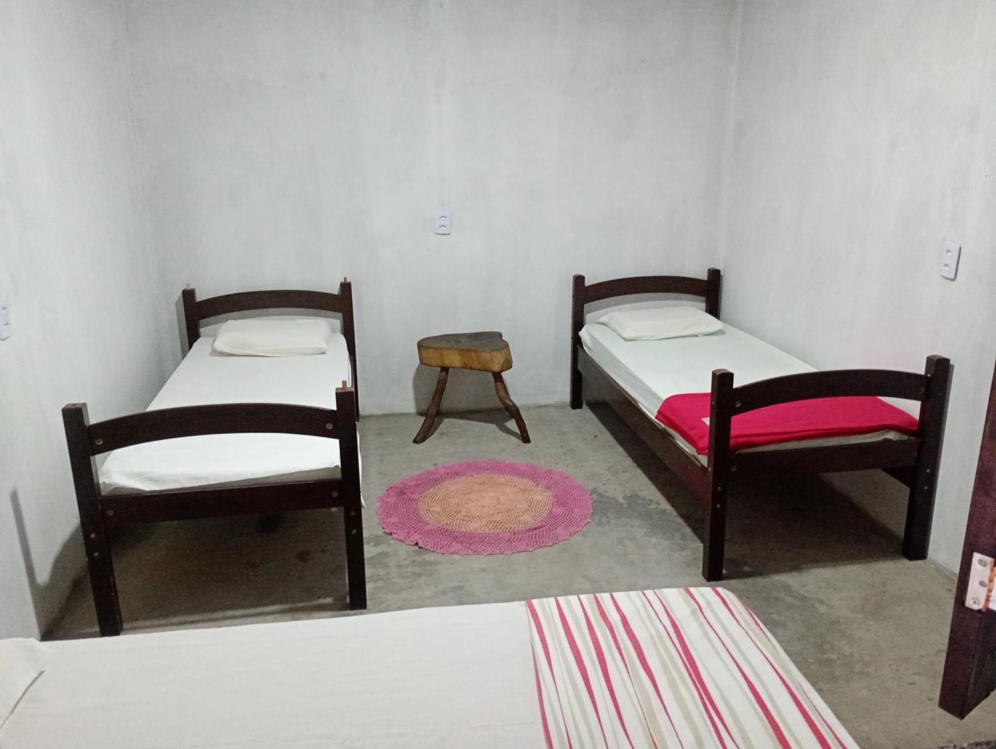 Hostel E Camping Na Rua Das Flores Santo Amaro do Maranhao ภายนอก รูปภาพ
