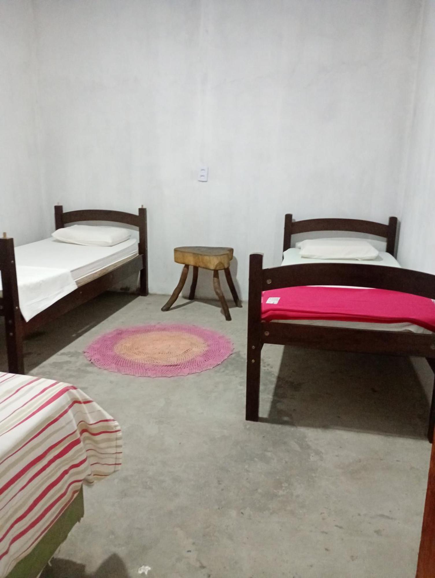 Hostel E Camping Na Rua Das Flores Santo Amaro do Maranhao ภายนอก รูปภาพ